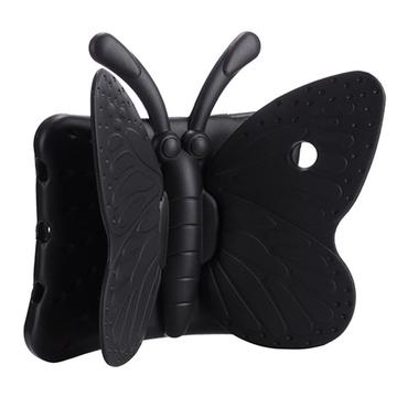 3D Butterfly Kids Custodia antiurto EVA Kickstand Phone Cover per iPad Pro 9.7 / Air 2 / Air - Nero