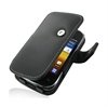 Custodia in Pelle Pdair per Samsung Galaxy Y Duos - Nera