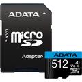 Scheda di memoria Adata Premier microSDXC con adattatore SD AUSDX512GUICL10A1-RA1 - 512 GB