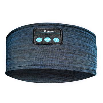 Fascia Bluetooth Wireless Music Sleeping Earphone Cuffie Sleep Earbud HD Stereo Speaker per il sonno, l\'allenamento, il jogging, lo yoga - Blu