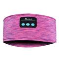Fascia Bluetooth Wireless Music Sleeping Earphone Cuffie Sleep Earbud HD Stereo Speaker per dormire, allenarsi, fare jogging, Yoga - Rose