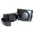 Custodia per Fotocamera Sony Cyber-shot DSC-RX100 Mark III, Mark IV - Nero