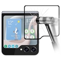 Pellicola Salvaschermo Esterna per Samsung Galaxy Z Flip5 a Copertura Totale - Bordo Nero