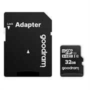 Scheda di memoria GoodRam MicroSDHC M1AA-0320R12 - Classe 10 - 32GB