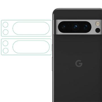 Google Pixel 8 Pro Imak HD Pellicola Protettiva in Vetro Temperato per Obiettivo della Fotocamera - 2 Pz.