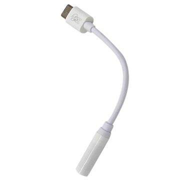 Adattatore Audio Jack Hat Prince USB 3.1 Type-C a Porta 3.5mm - Bianco