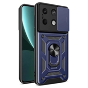 Xiaomi Redmi Note 13 Rotary Ring Hybrid Case with Camera Shield