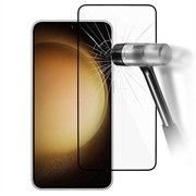Pellicola salvaschermo in vetro temperato - 9H - a Copertura Totale per Samsung Galaxy S24 - Bordo Nero