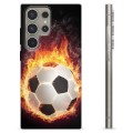 Samsung Galaxy S24 Ultra Custodia TPU - Fiamma di Calcio