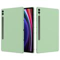 Custodia Silicone Liquido per Samsung Galaxy Tab S9+/S9 FE+ - Verde