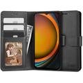 Custodia a portafoglio con magnete e supporto Tech-Protect per Samsung Galaxy Xcover7 (Confezione aperta - Bulk soddisfacente) - Nero