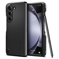 Custodia Ibrida Spigen Thin Fit P per Samsung Galaxy Z Fold5 - Nera