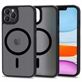 Custodia Magmat Tech-Protect per iPhone 11 Pro - Compatibile con MagSafe - Traslucida Colore Nero