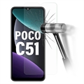 Pellicola salvaschermo in vetro temperato Xiaomi Poco C51 - 9H - Trasparente