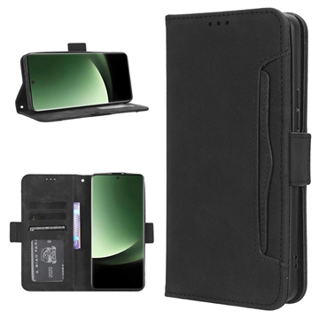 Custodia Portafoglio Serie Cardholder per Xiaomi 13 Ultra - Nera