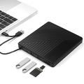005 Unità ottica esterna USB-C/USB con lettore di schede SD/TF - Riproduzione e masterizzazione di CD/DVD