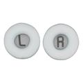 1 paio di cuscinetti auricolari morbidi in schiuma Copricuscino per cuffie JBL Tune 500BT 600BTNC T450BT - Bianco