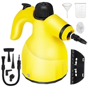 Pulitore a vapore portatile da 1000W senza sostanze chimiche per la casa, la cucina e l'auto - Giallo
