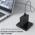 100W O 2,5X0,7 mm femmina a maschio Type-C convertitore di alimentazione ad alta potenza adattatore di ricarica