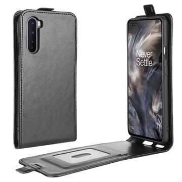 Custodia a Flip Verticale per Huawei P20 Lite - Nera