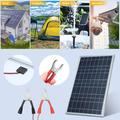 Kit caricabatterie con pannello solare da 10W e regolatore di carica da 10A per apriporta