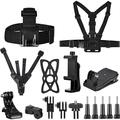 Kit accessori per action camera 11 in 1 per GoPro