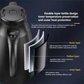 Bollitore elettrico da auto 12V/24V con controllo intelligente della temperatura - 1200ml - Nero