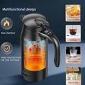 Bollitore elettrico da auto 12V/24V con controllo intelligente della temperatura - 800ml - Nero
