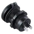 Presa di ricarica USB 12V/24V con indicatore di tensione per auto, barche, moto e camion
