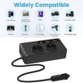 Inverter da 12V DC a 220V AC per auto 200W - Nero