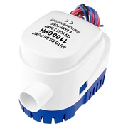 Pompa di sentina sommergibile automatica da 12V per barche e piscine - 1100 GPH