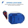Pompa di sentina sommergibile automatica da 12V per barche e piscine - 1100 GPH