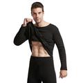 Set di intimo termico riscaldato elettricamente a 13 zone - XXL - Nero