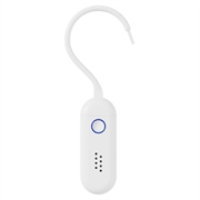 Allarme portatile per porte e finestre da 130dB con luce lampeggiante - Bianco