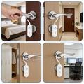 Allarme portatile per porte e finestre da 130dB con luce lampeggiante - Bianco