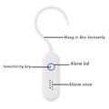 Allarme portatile per porte e finestre da 130dB con luce lampeggiante - Bianco