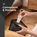 Allarme portatile per porte e finestre da 130dB con luce lampeggiante - Bianco