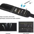 Porta-attrezzi/organizer da polso con 15 magneti - Blu