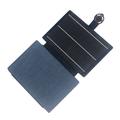 Caricabatterie solare pieghevole a 4 pannelli da 16W con porte USB-A/USB-C - Blu
