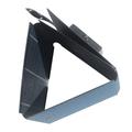 Caricabatterie solare pieghevole a 4 pannelli da 16W con porte USB-A/USB-C - Blu