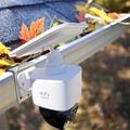 Supporto per telecamera di sorveglianza a 180 giri - Acciaio inox - Grigio