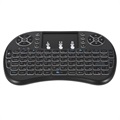 2.4Ghz Wireless Mini Keyboard with Touchpad - Black