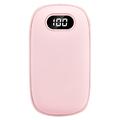 Power bank scaldamani 2 in 1 da 3600mAh - Rosa