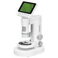 Microscopio portatile/da tavolo 2 in 1 per bambini con set di vetrini - 1000x