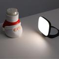 Luce magnetica 2 in 1 per selfie con specchio per il trucco