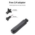 Mini treppiede 2 in 1 con asta per selfie per DJI, Insta360 e GoPro - Nero