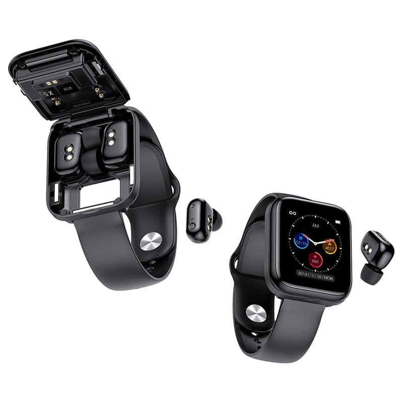 Smartwatch Impermeabile 2-in-1 e Auricolari TWS X5
