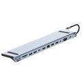 2003U2 Docking station USB-C 12-in-1 con supporto per laptop - HDMI/VGA/USB-A/USB-C/SD/TF