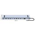 2003U2 Docking station USB-C 12-in-1 con supporto per laptop - HDMI/VGA/USB-A/USB-C/SD/TF