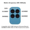 Telecomando universale per porte da garage da 280-868MHz per CAME, Liftmaster, Hormann